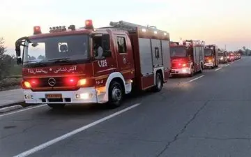 استقرار ۷۷ آتش‌نشانان تهرانی در کربلا، نجف و کوفه