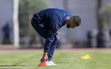 دانشگر در تمرینات استقلال حاضر شد