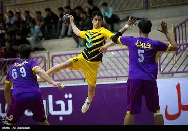  فینال رقابتهای هندبال جوانان ایران - سبزوار + تصاویر