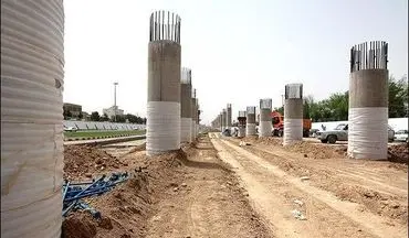قطع درختان برای ساخت مونوریل زمخت کرمانشاه