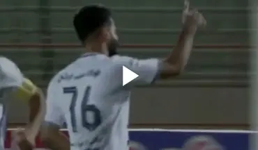 گل اول چادرملو به شمس‌آذر توسط دهقان + ویدئو