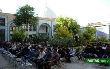 اختصاصی/ آیین گرامی داشت میزا احمد الهامی کرمانشاهی به روایت تصویر