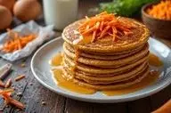 بهترین صبحانه| طرز تهیه  پنکیک هویج