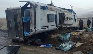 واژگونی اتوبوس در جاده پارس‌آباد-مشگین‌شهر؛ ۱۹ نفر مصدوم شدند!
