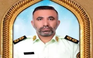 یک مامور پلیس در خوزستان به شهادت رسید