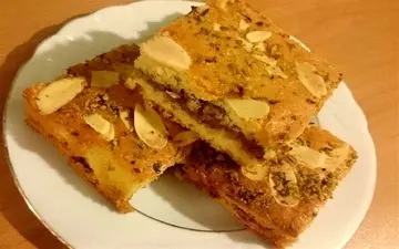 آموزش یک عصرانه شیک و جذاب|  اسلایس سیب و گردو عالیه