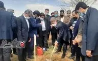 گزارش تصویری/برگزاری جشن درختکاری در پردیس کشاورزی و منابع طبیعی دانشگاه رازی کرمانشاه