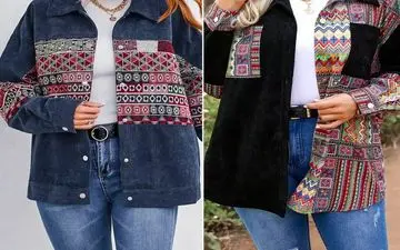 ۱۵ مدل خاص پیراهن مخمل کبریتی که همه نگاه‌ها را جلب می‌کند
