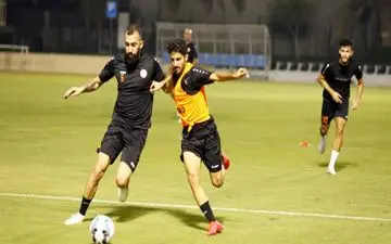 حضور چشمی در ترکیب ام صلال مقابل قطر