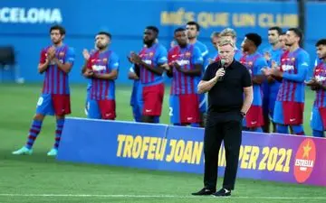 کومان: بارسلونا باید به بازی بدون لیونل مسی عادت کند
