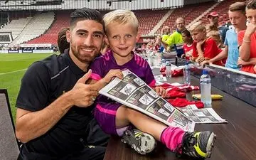 جهانبخش در مراسم سالیانه هواداران آلکمار + عکس 