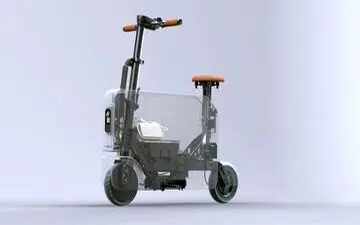 این وسیله نقیله جدید«هوندا» شبیه به یک چمدان است!/ عکس
