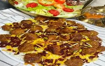 طرز تهیه  زرشک پلو با گوشت چرخ کرده !