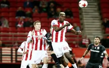 طوفان المپیاکوس  با گل‌های انصاری‌فرد در سوپر لیگ یونان