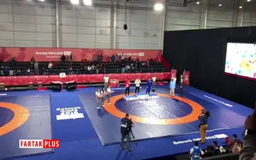 مراسم غرور آفرین توزیع مدال طلای محمدنصرتی + فیلم