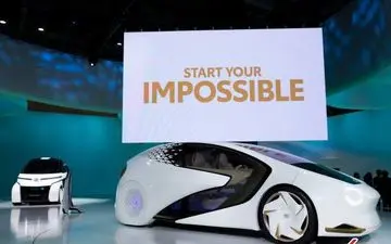 رونمایی از ماشین عجیب و غریب و جدید تویوتا/عکس