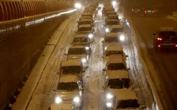 احتمال برفی شدن جاده چالوس از امشب