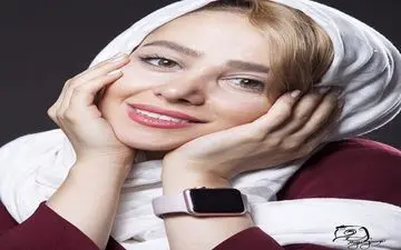 «الناز حبیبی» بالای درخت!/ عکس