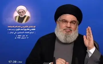 سید حسن نصرالله: تاکید آمریکا بر دیپلماسی با تهران به دلیل قدرت رو به رشد ایران است
