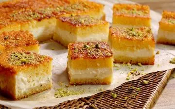 طرز تهیه  بسبوسه بالبرتقال| خیلی خوشمزه س!