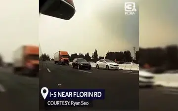 تریلی سواری جنون آمیز به سبک بازی GTA + فیلم