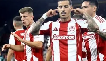 المپیاکوس بدون طارمی پیروز شد 