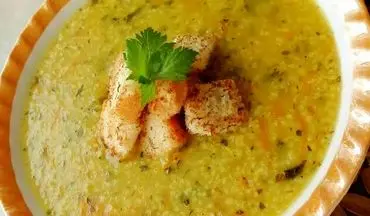 طرز تهیه  سوپ بلغور گندم  | خیلی خوشمزه و جذابه!