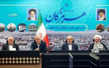 افتتاح واحد دوم گازی نیروگاه آلومینیوم المهدی توسط رییس جمهور پزشکیان