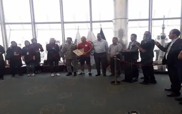 ثبت رکورد جدید ورزشکار کرمانشاهی در برج میلاد