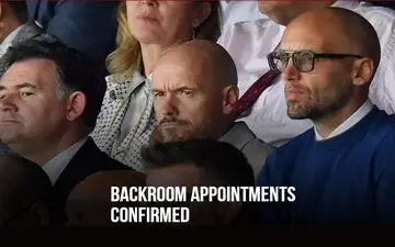  معرفی دستیاران تن‌هاخ در منچستریونایتد