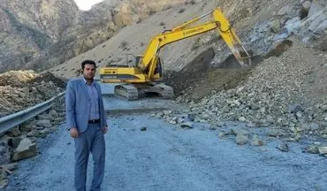 خسارت ۳ میلیارد ریالی به جاده دسترسی امامزاده «احمد» پلدختر