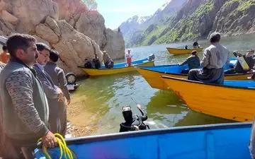 غرق شدن مادر و کودک ۲ ساله بر اثر سقوط خودروی پژو ۴۰۵ در سد داریان پاوه
