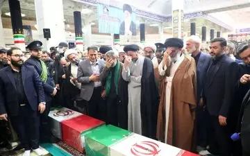 پیکر وزیر اطلاعات در قم تشییع شد