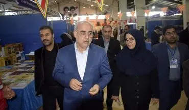 بازدید الهی‌تبار معاون سیاسی و امنیتی استانداری کرمانشاه در چهاردهمین نمایشگاه کتاب به روایت تصویر