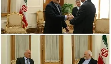خداحافظی سفیر تاجیکستان در ایران با ظریف