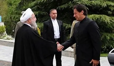 استقبال رسمی روحانی از نخست وزیر پاکستان