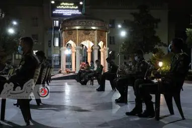  مراسم شب بیست و سوم ماه مبارک رمضان در دانشگاه افسری امام علی 