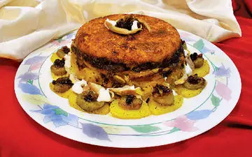 بادمجان پلو شیرازی خوشمزه و اصیل با دستور پخت ساده