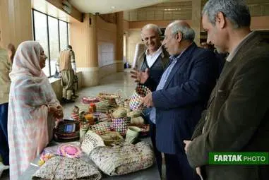 حضور حاج حسن سلیمانی در جشنواره کرمانشاه پایتخت آیین های نوروزی به روایت تصویر