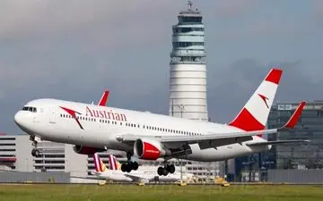 هواپیمایی اتریش از ۲۶ تیر به ایران می‌آید/انجام یک پرواز وین در هفته توسط ایران ایر