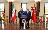 دیدار وزرای دفاع ایران و ترکیه