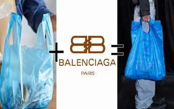 وقتی مد دیوانه می‌شود؛ کیف جدید بالنسیاگا با ظاهر کیسه زباله!