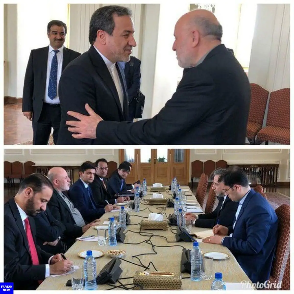دیدار نماینده ویژه رئیس جمهور افغانستان با معاون سیاسی وزیر امور خارجه