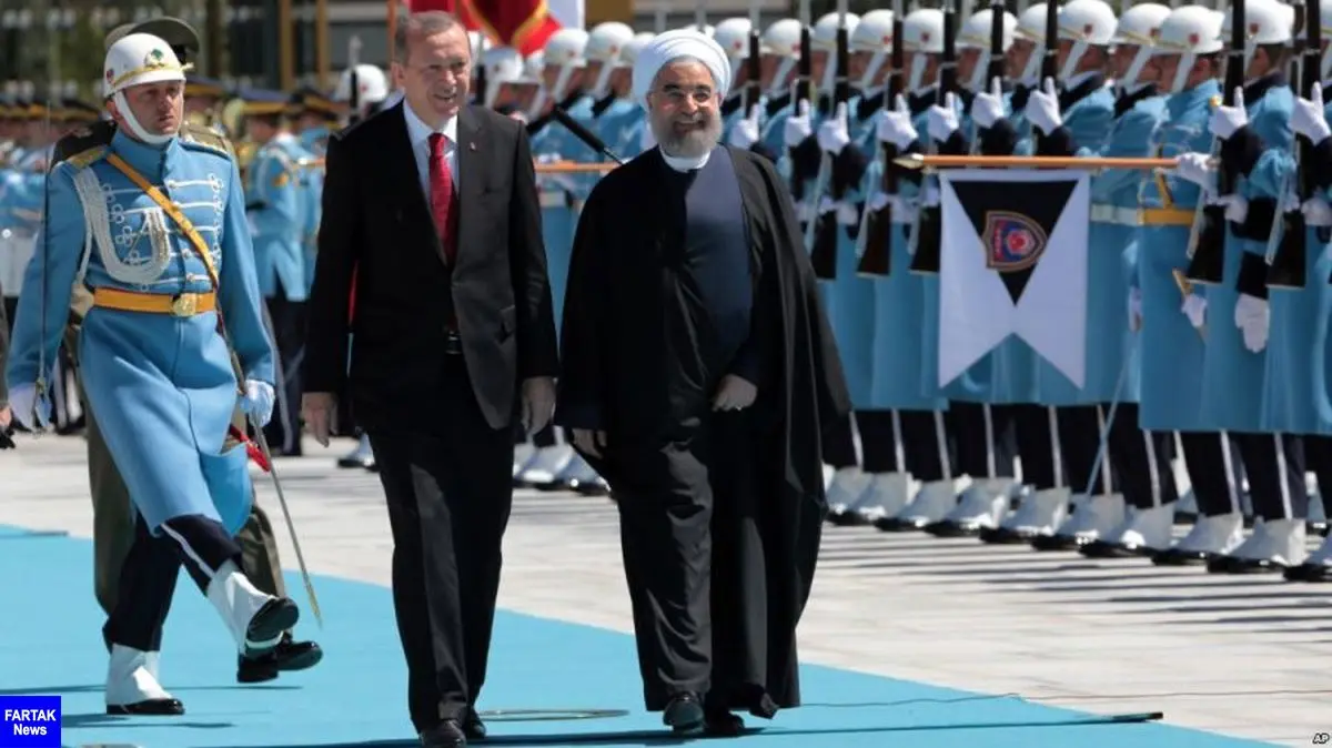  روحانی مورد استقبال رسمی همتای ترک خود قرار گرفت