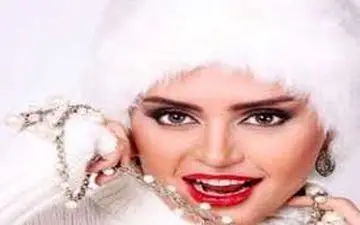 ژست جالب الناز شاکردوست با پوشش حریر 