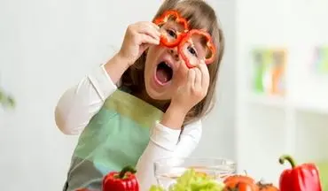 پایه‌گذاری عادات غذایی سالم در کودکان با مصرف روزانه سبزی و میوه