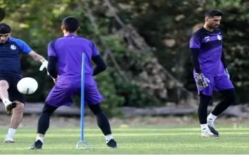  مظاهری به تمرین استقلال رفت(عکس)