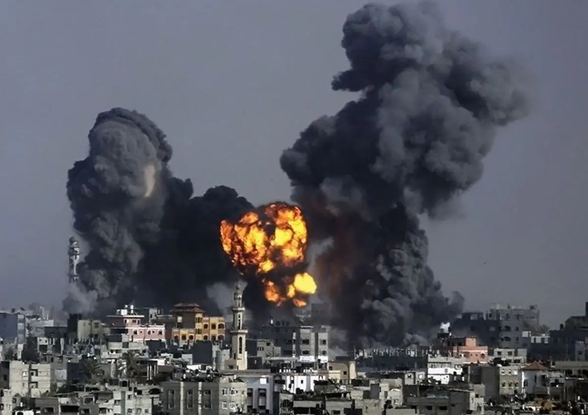 شمال نوار غزه مورد حمله جنگنده‌های رژیم صهیونیستی قرار گرفت