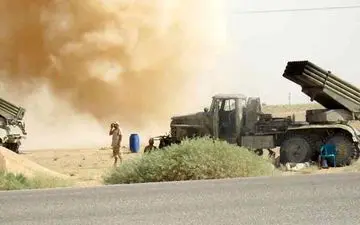 جدیدترین نقشه پیشروی های ارتش سوریه و متحدانش در دیرالزور