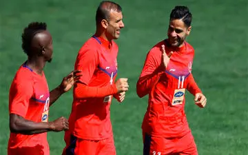 بازگشت دو مهره کلیدی به تمرینات پرسپولیس + عکس